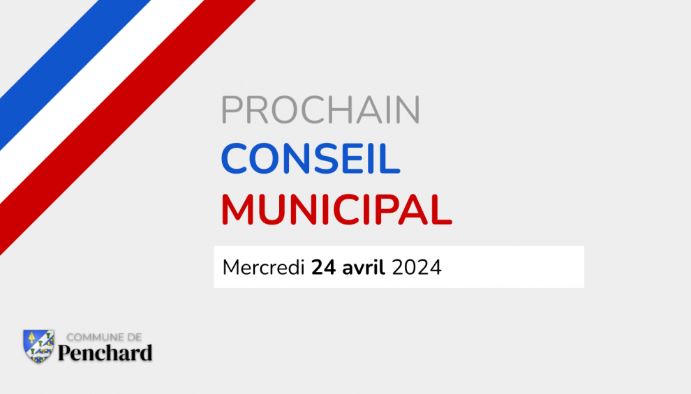 Conseil municipal 24 avril 2024